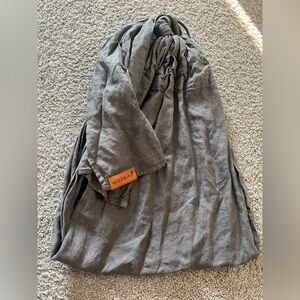 WildBird Gray Linen Ring Sling